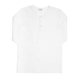 Mens Underwear - Men's Crosby Henley - White⎪Etiquette Clothiers