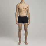 Mens Underwear - Men's Bond Trunks - Dark Blue⎪Etiquette Clothiers