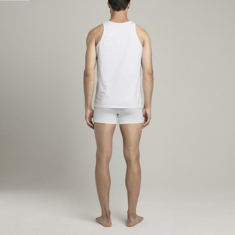 Mens Underwear - Men's Bowery Tank Top - White⎪Etiquette Clothiers