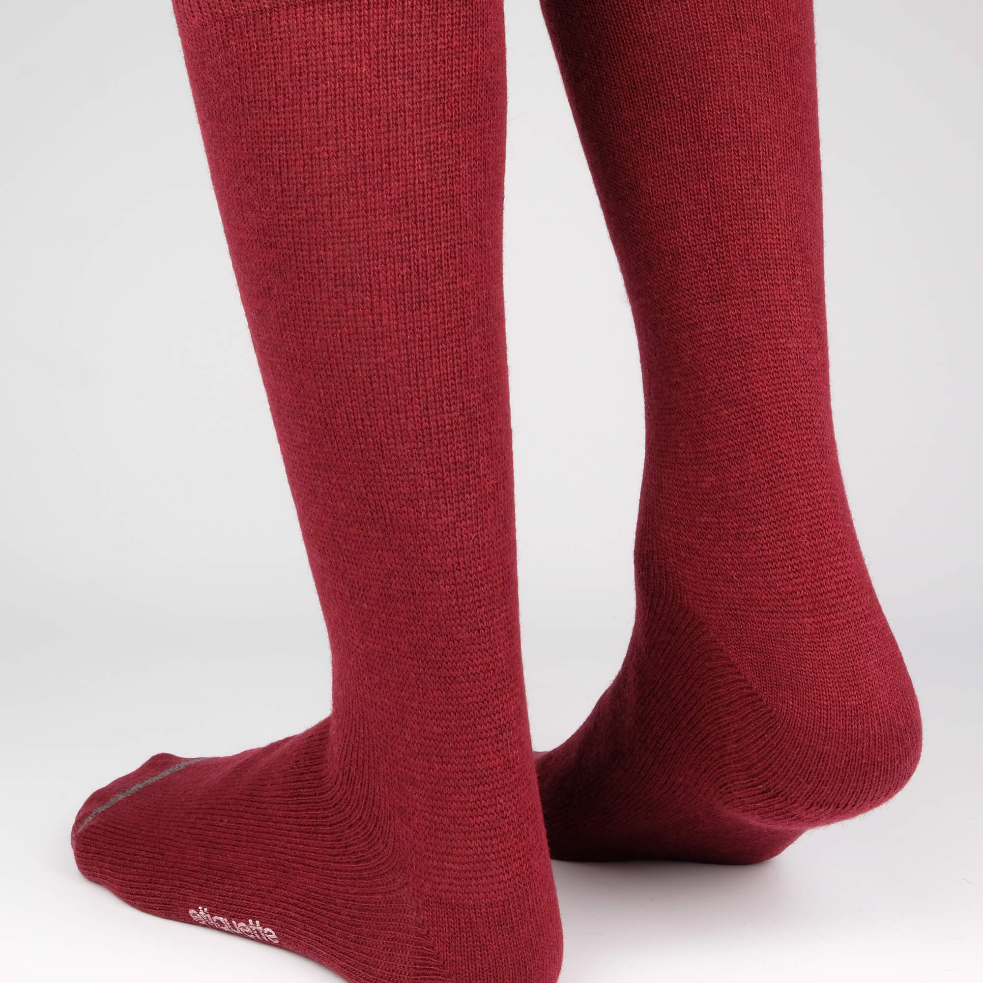 Mens Socks - Cashmere x Merino Men's Socks - Bordeaux⎪Etiquette Clothiers