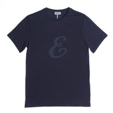 Mens Loungewear - Men's Graphic Bedford Crew Neck T-Shirt - Dark Blue⎪Etiquette Clothiers