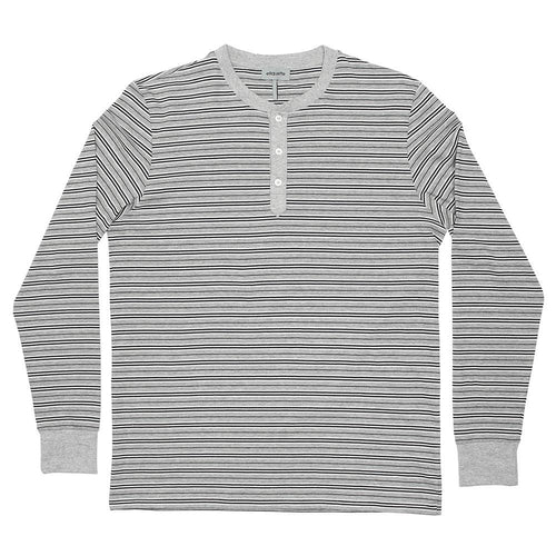 Men's George Henley Crewneck Long Sleeve 