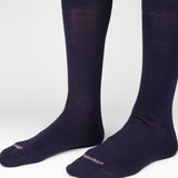 Mens Socks - Men's Crew Dress Socks 3 Pack - Navy⎪Etiquette Clothiers