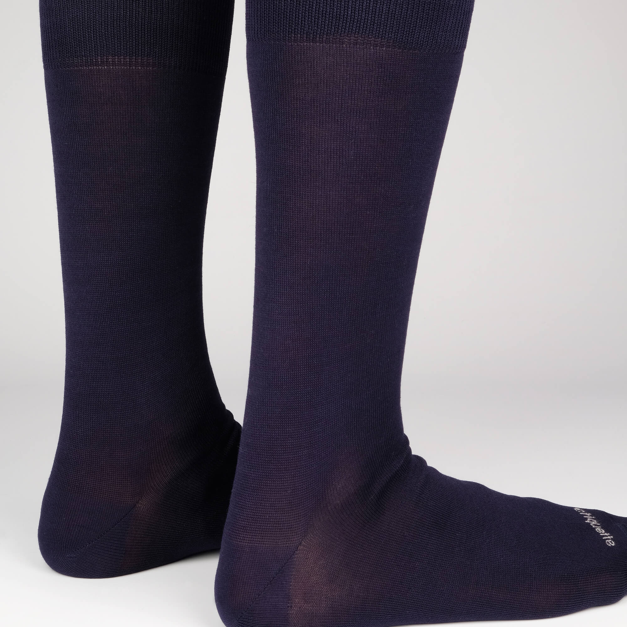 Mens Socks - Men's Crew Dress Socks 3 Pack - Navy⎪Etiquette Clothiers