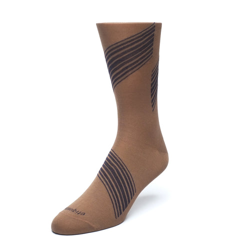 Vented Stripes Men's Socks  - Alt view