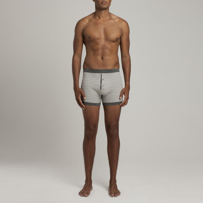 Mens Underwear - Men's Grand Trunks - Heather Grey⎪Etiquette Clothiers