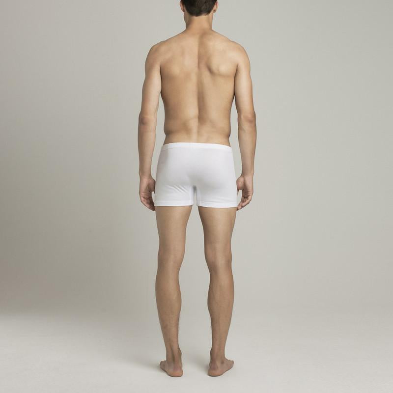 Mens Underwear - The Fifth Men's Trunks - White⎪Etiquette Clothiers