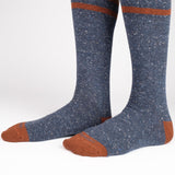 Mens Socks - Smart Nope Men's Socks - Dark Blue⎪Etiquette Clothiers
