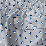 Mens Loungewear - Men's Corsaro Swim Slim Fit Trunk Balls - Grey⎪Etiquette Clothiers