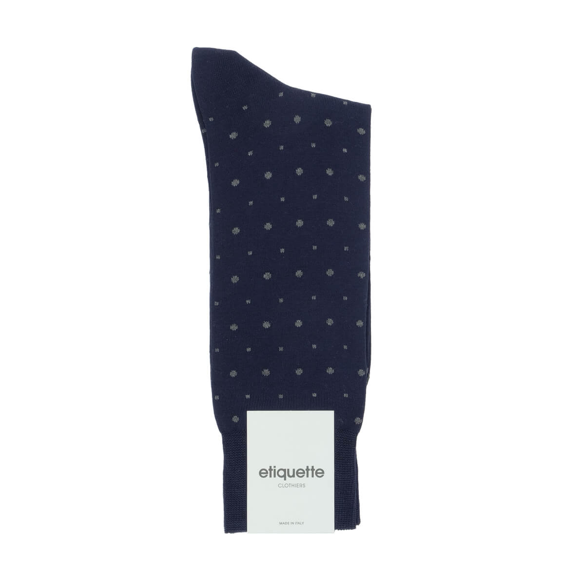 Mens Socks - Ball Point Men's Socks - Dark Blue⎪Etiquette Clothiers