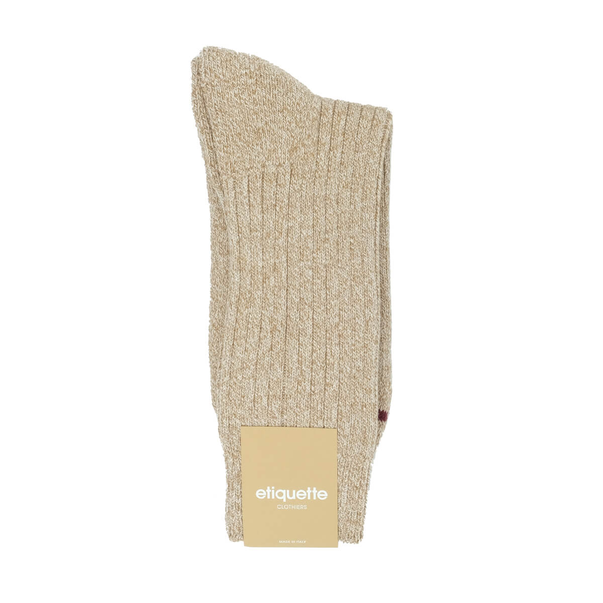 Mens Socks - Get The Boot Men's Socks - Brown⎪Etiquette Clothiers