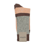 Mens Socks - Get The Boot Duo Men's Socks - Orange⎪Etiquette Clothiers