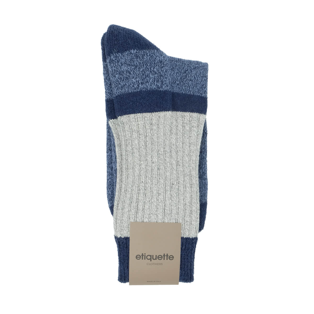 Mens Socks - Get The Boot Duo Men's Socks - Blue⎪Etiquette Clothiers