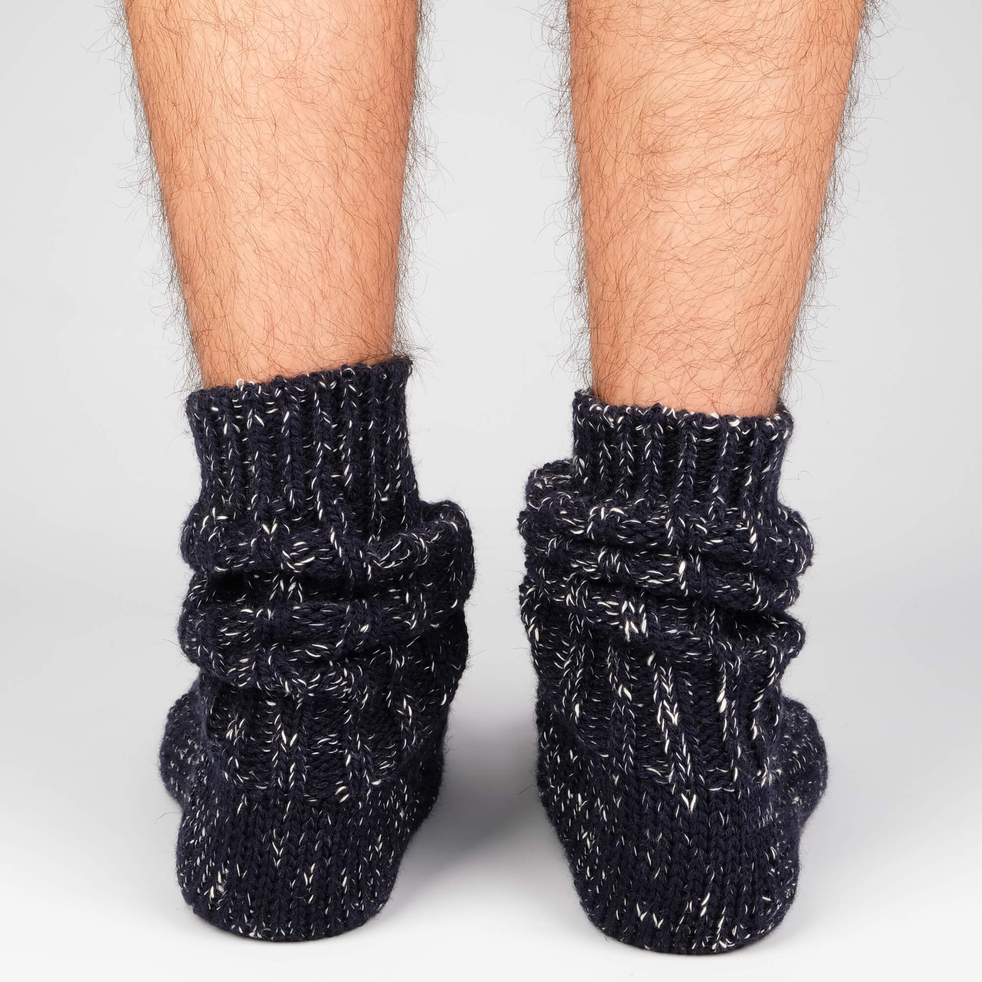 Mens Socks - Niseko Men's Socks - Dark Blue⎪Etiquette Clothiers