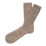 Mens Socks - Niseko Men's Socks - Brown⎪Etiquette Clothiers