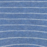 Mens Socks - Men's No Show Socks Needle Stripes - Blue⎪Etiquette Clothiers