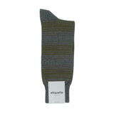 Mens Socks - Tokyo Stripes Men's Socks - Dark Grey⎪Etiquette Clothiers