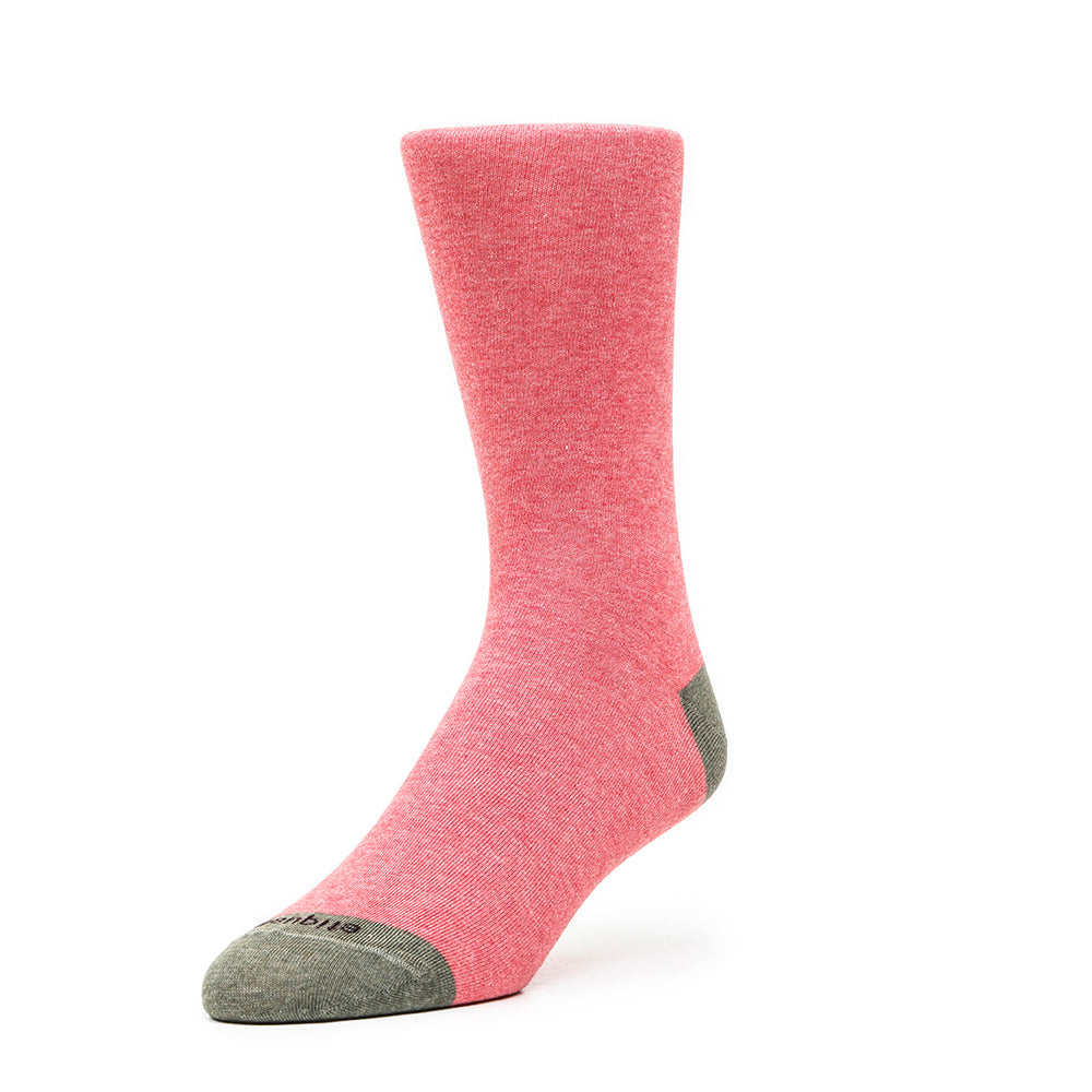 Mens Socks - Tri Pop Men's Socks - Pink⎪Etiquette Clothiers