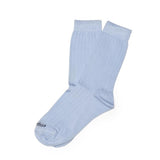 Womens Socks - Basic Luxuries Ribbed Women's Socks - Light Blue⎪Etiquette Clothiers