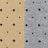 Womens Socks - Multi Dots Women's Socks - Gold Metallic⎪Etiquette Clothiers