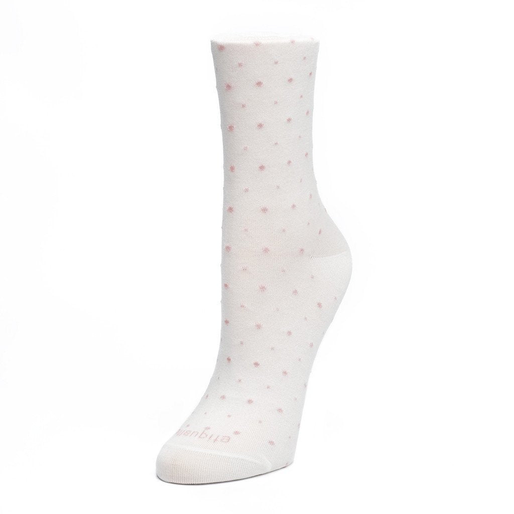 Womens Socks - Ball Point Women's Socks - Ecru⎪Etiquette Clothiers