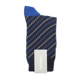 Womens Socks - Step It Up Women's Socks - Dark Blue⎪Etiquette Clothiers