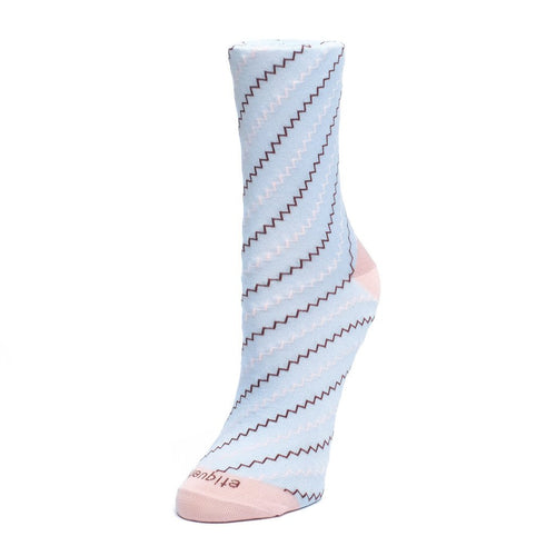 Step It Up Light Blue - Women's Socks | Etiquette Clothiers Step It Up Light Blue - Women's Socks | Etiquette Clothiers