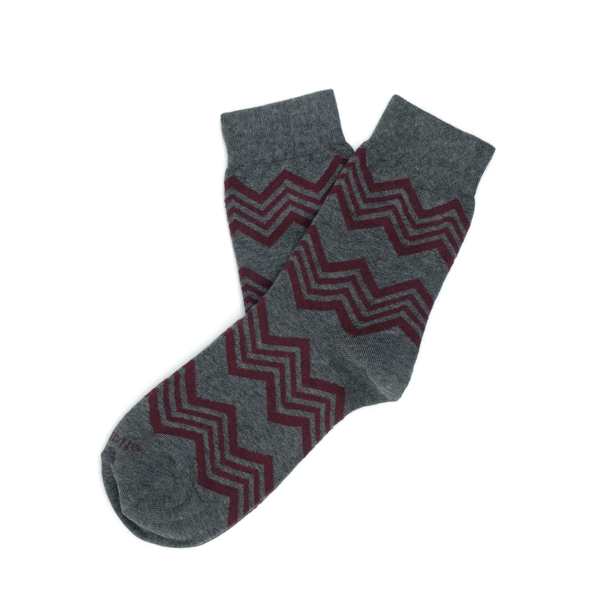 Womens Socks - Alpine Stripes Women's Socks - Grey⎪Etiquette Clothiers
