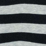 Womens Socks - Rugby Stripes Women's Socks - Black/Grey⎪Etiquette Clothiers