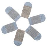 Baby Socks - Baby Boy Socks Gift Box - Heather Blue and Grey⎪Etiquette Clothiers