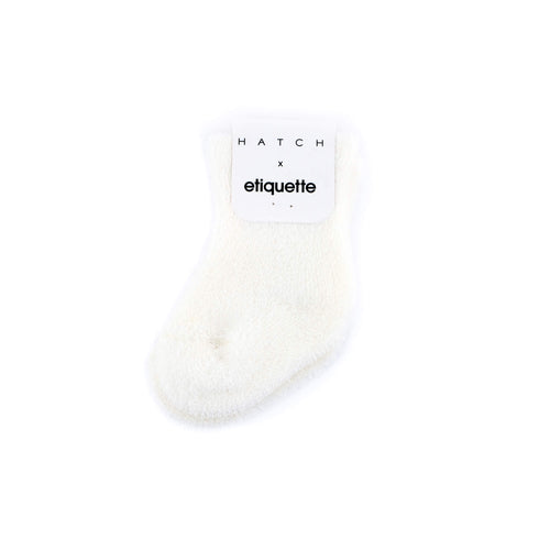 Etiquette x Hatch Terry Baby Socks 