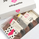 Baby Socks - Etiquette x Atsuyo et Akiko Je t'aime Bundle - Multi⎪Etiquette Clothiers