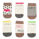 Baby Socks - Etiquette x Atsuyo et Akiko Je t'aime Bundle - Multi⎪Etiquette Clothiers