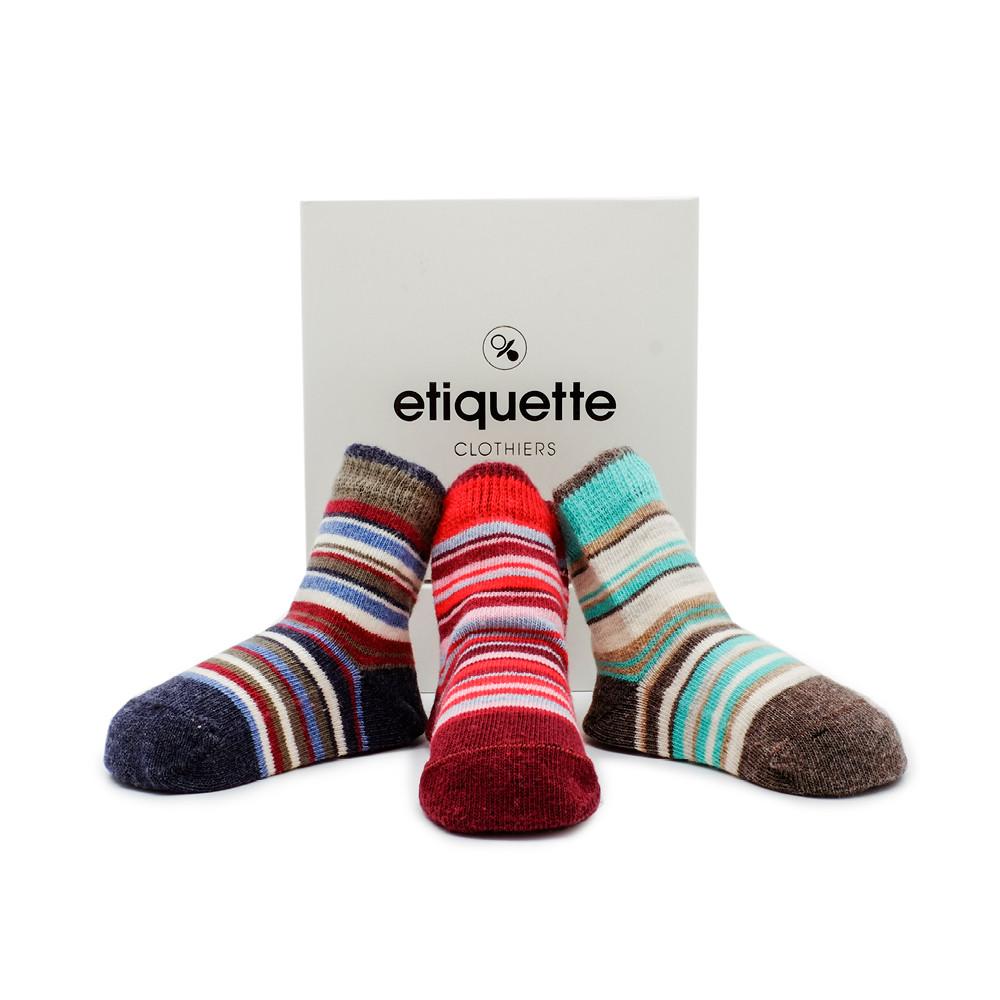 Baby Socks - Sirpol Baby Socks Gift Box - Multi⎪Etiquette Clothiers