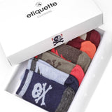 Baby Socks - Super Villains Baby Boy Socks Gift Box - Multi⎪Etiquette Clothiers