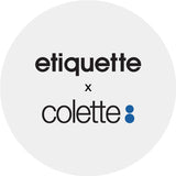 Baby Socks - Etiquette x Colette Baby Socks Gift Box - Cyan Blue & Ecru⎪Etiquette Clothiers