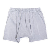 Mens Underwear - Men's Boxer Shorts Checker - Navy Grey⎪Etiquette Clothiers