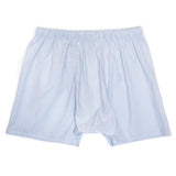 Mens Underwear - Men's Boxer Shorts Fine Lines - Blue⎪Etiquette Clothiers