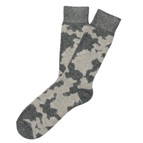 Cashmere x Merino Camo Men's Socks 